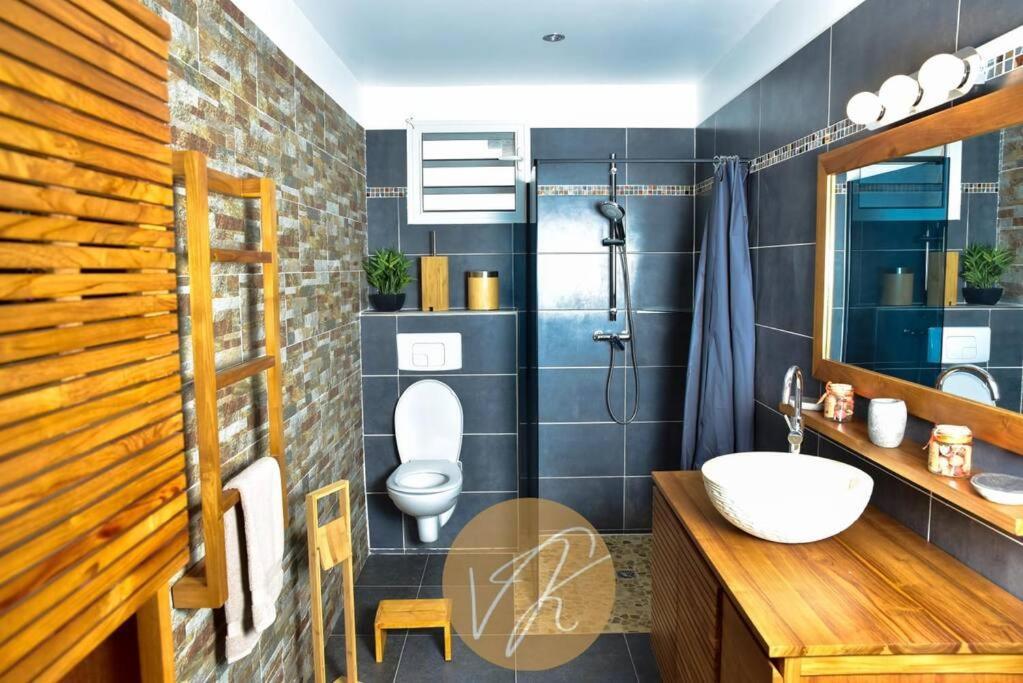 Villa La Kahina Guadeloupe Vieux Habitants Bagian luar foto