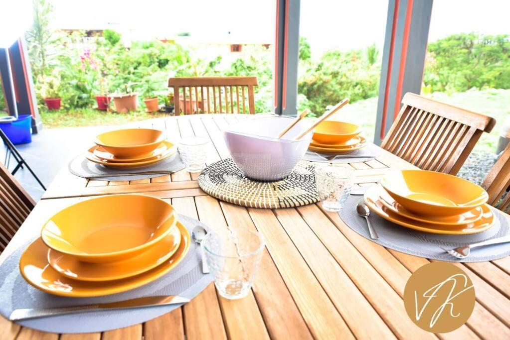Villa La Kahina Guadeloupe Vieux Habitants Bagian luar foto